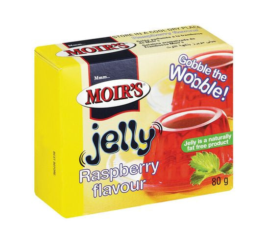 Moir's Jelly Raspberry 80g