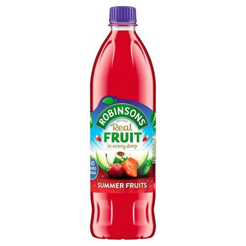 Robinsons Real Fruit Juice Concentrate 1ltr Summer Fruits