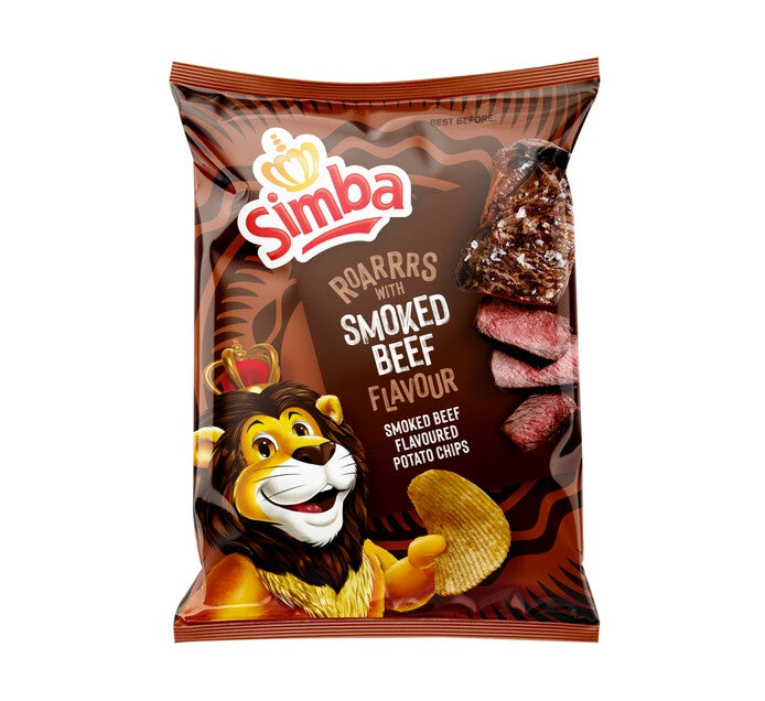 Simba Chips Smoked Beef 125g