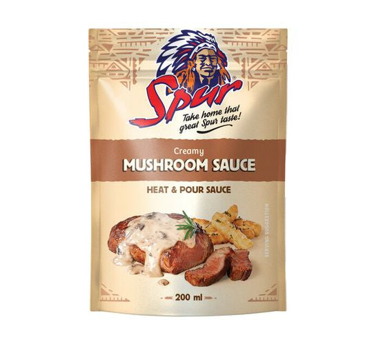 Spur Heat & Pour Sauce Mushroom 200ml