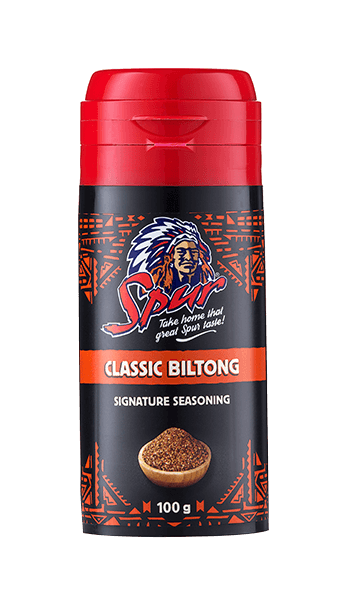 Spur Signature Seasoning Salt Shaker Classic Biltong 100g