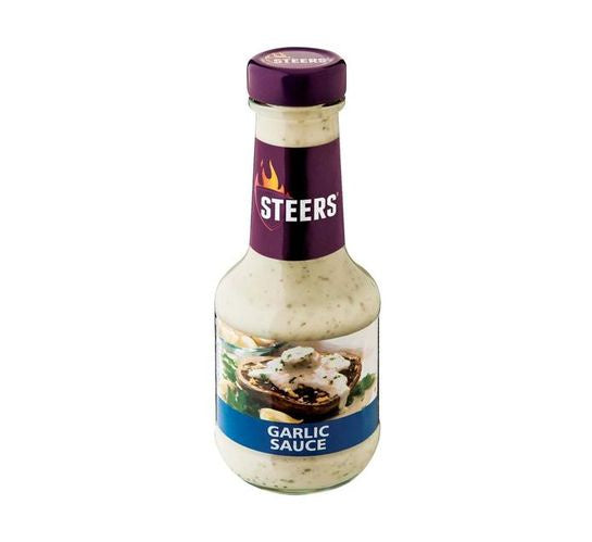 Steers Sauce 375ml Garlic