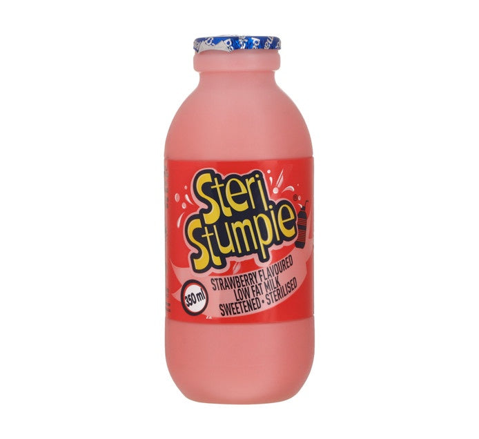 Steri Stumpie Milk 350ml Strawberry