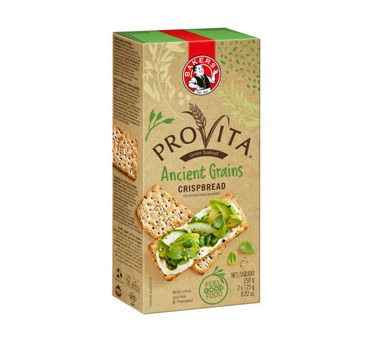 Bakers Provita Ancient Grains Crispbread 250g