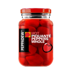 Whole Peppadew Sweet Piquante Peppers 400g - Hot