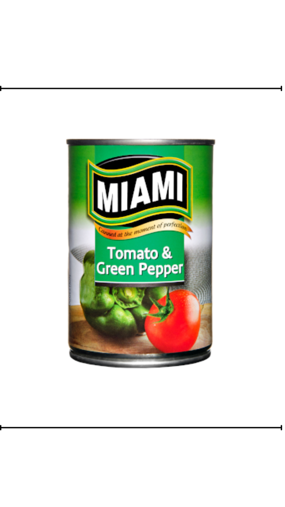 Miami Tomato & Green Pepper 410g