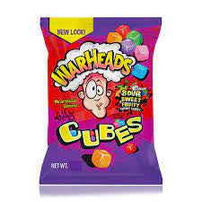 Warheads Sour Chewy Cubes 141g