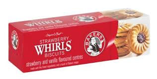 Bakers Strawberry Whirls Biscuits 200g