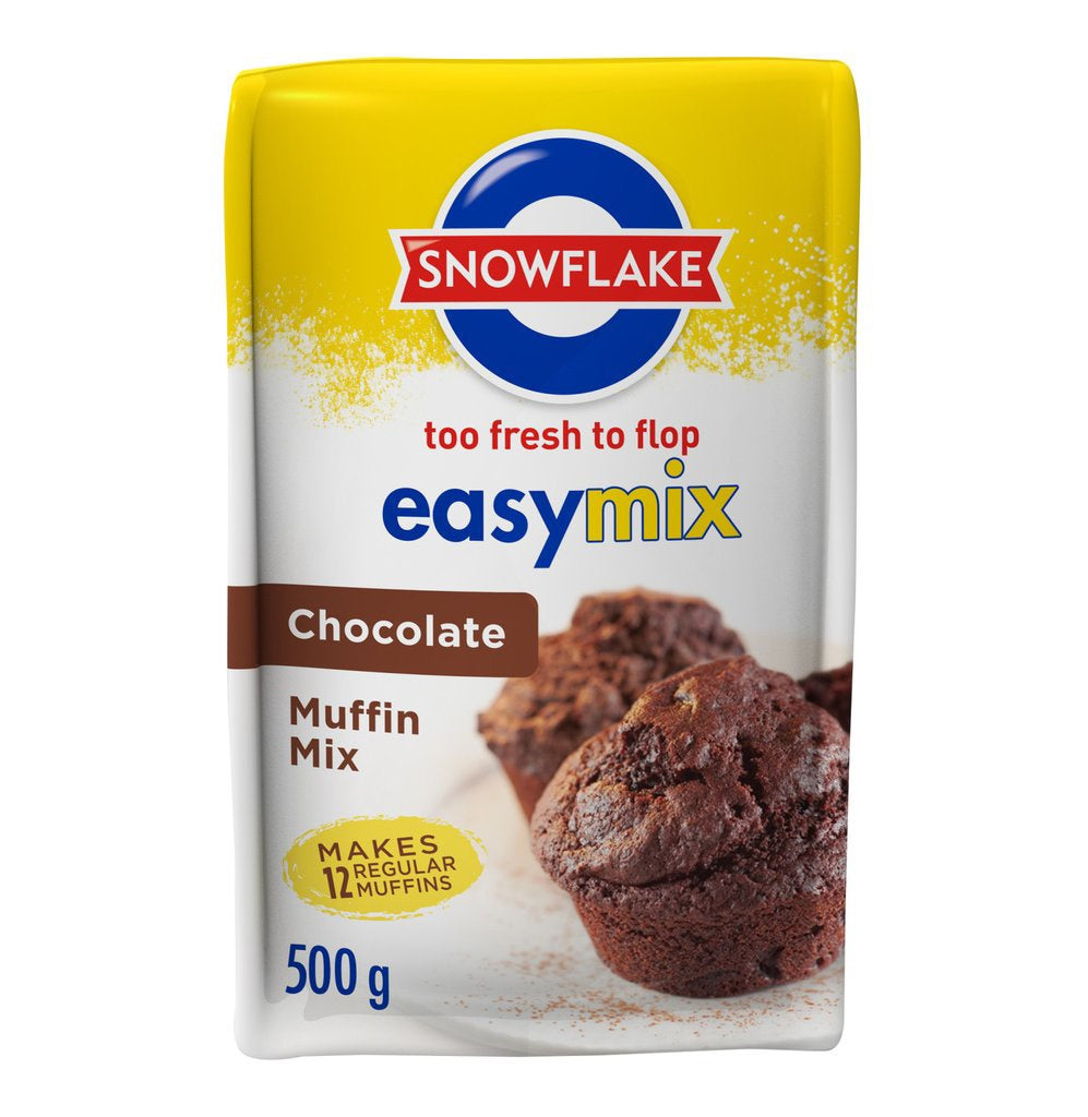 Snowflake Muffin Mix 500g Chocolate